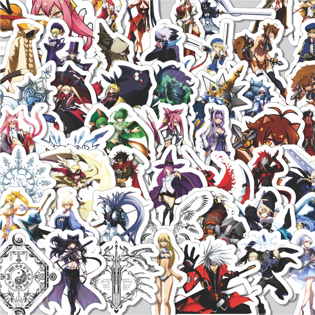 

Stiker Cutting Pack Stiker Game Series Blaz Blue Karakter Mix 6 Isi 100Pcs Series Aesthetic Lucu Keren Untuk Koper Bahan Vynil
