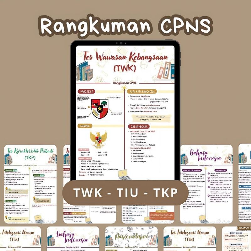 

Rangkuman Aesthetic Tes CPNS - TWK TIU TKP – Materi Lengkap & Ringkas, Siap Lolos Tes!