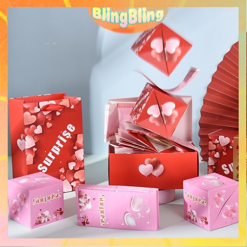 

Ready- Kotak Hadiah Kreatif / Surprise Box Kado Ulang Tahun / Hampers Ulang Tahun Cewek / Kado Cewek / Kado Surprise / Kado Untuk Pacar
