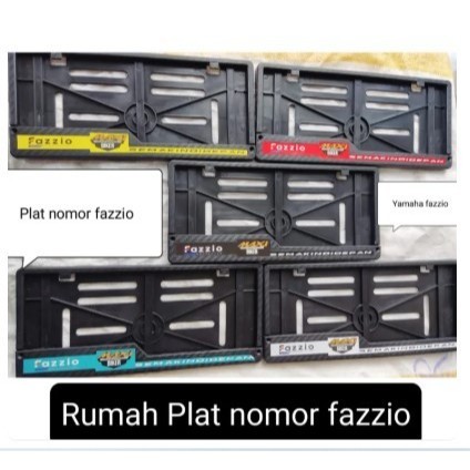 Cover Plat Nomor Motor Yamaha Fazzio