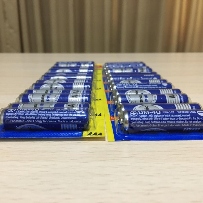 ZL99 BATTERY BATERAI AAA PANASONIC PRIMA UM-4U