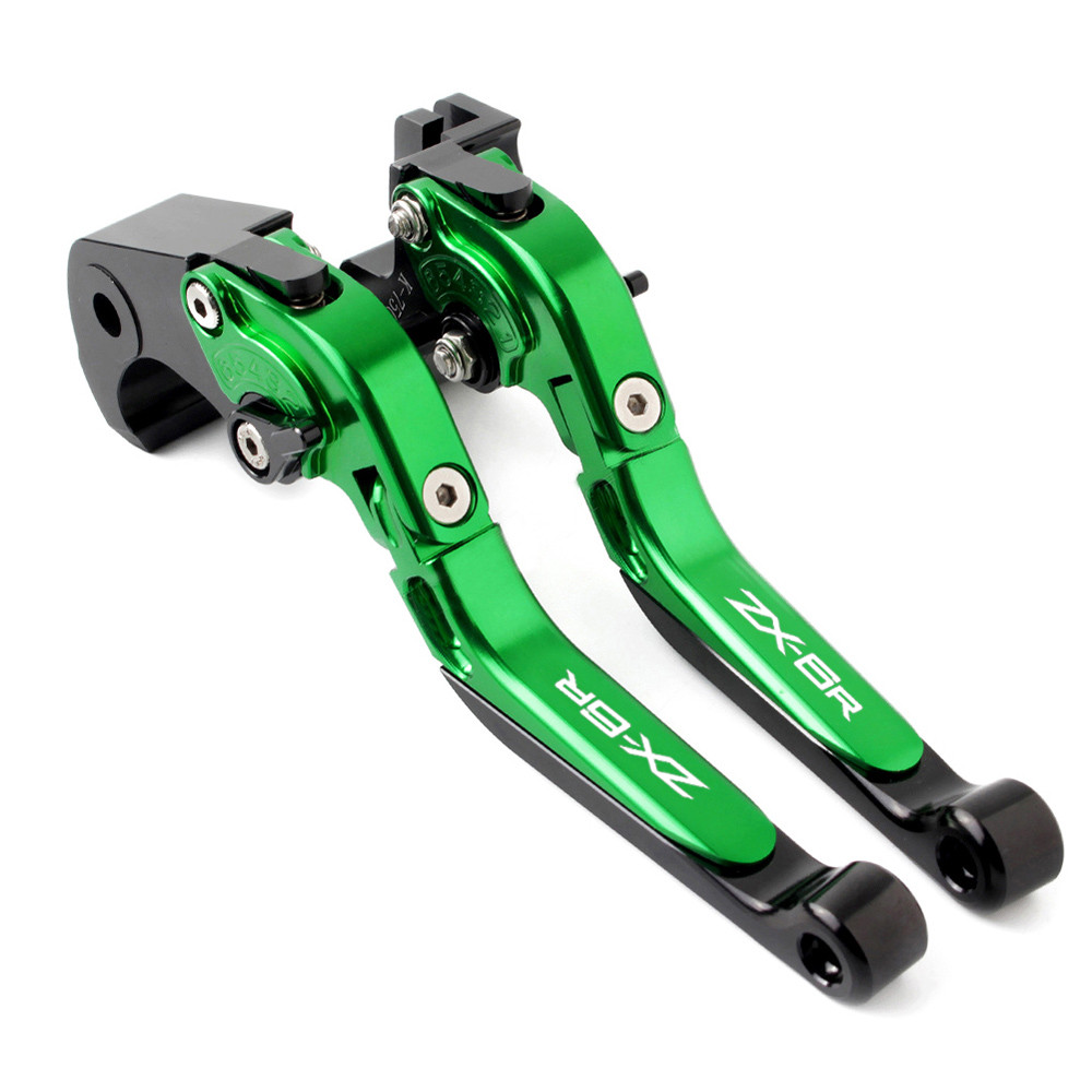 Fit 2019 - 2024 Ninja ZX-6R ZX6R Motorcycle Adjustable Brake Clut  Lever Folding Extendable ZX 6R ZX