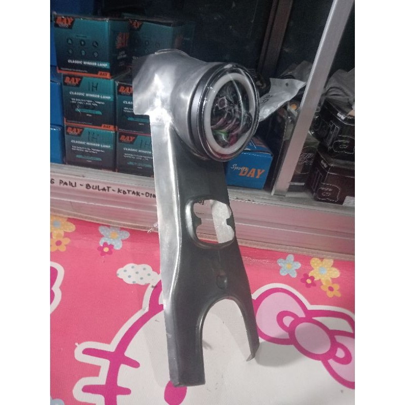 PANEL DASI HONDA UNYIL C100 C70 C50 SET DENGAN LAMPU BILED DAYMAKER