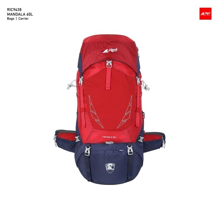 Tas Carrier Premium Mandala 60 Liter Arei Outdoorgear