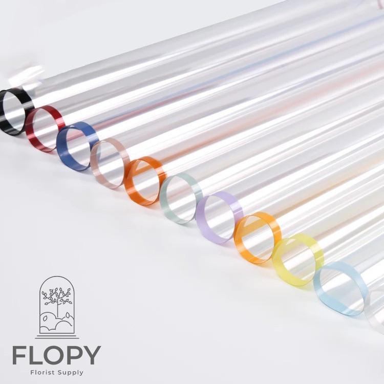 

[5 Lembar] Cellophane List Color / Wrapping Paper Waterproof - FWE