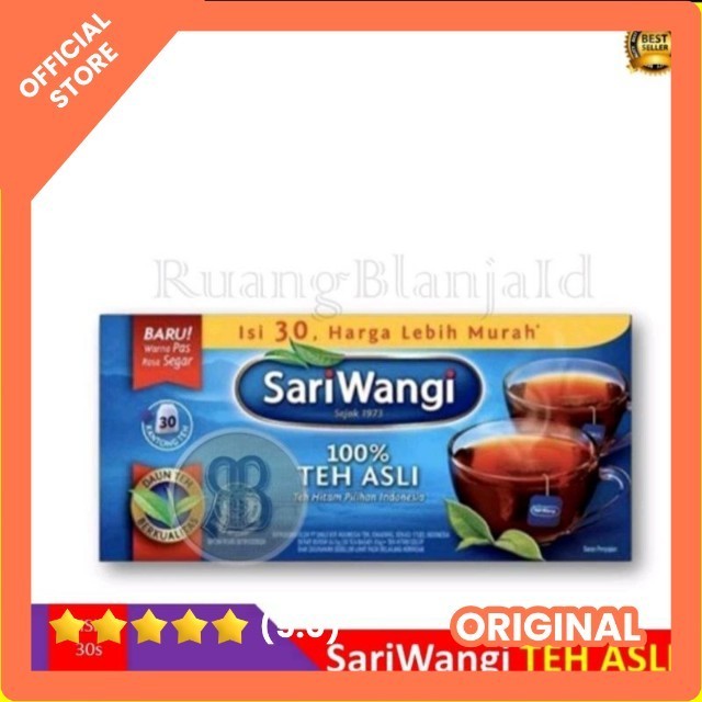 

SARIWANGI Teh celup hitam asli 30s