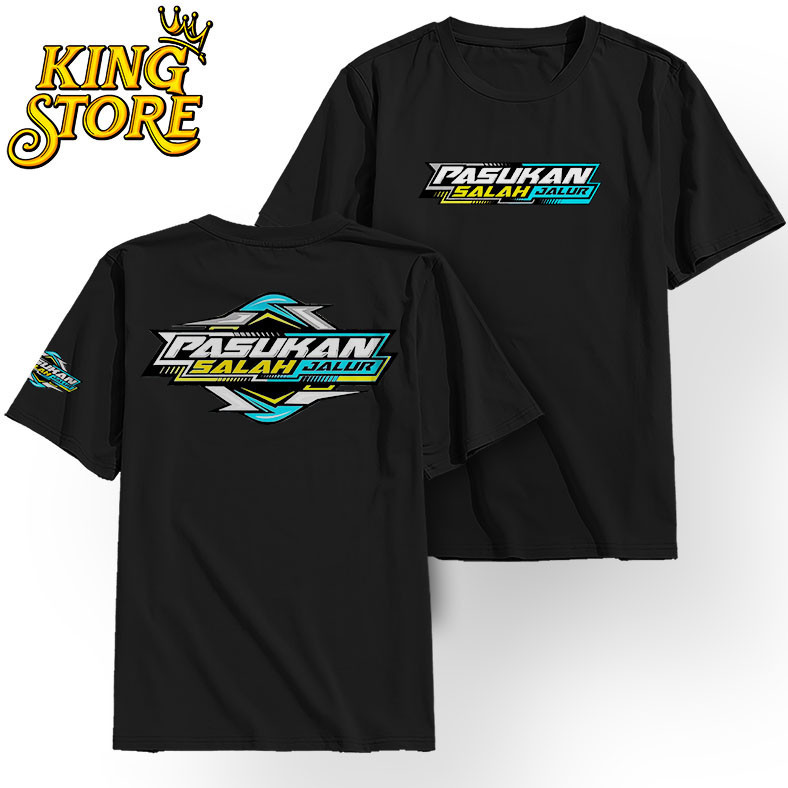 Kaos Pasukan salah jalan - Kaos Racing Team - Kaos Pembalap - Atasan Pria - Fashion Pria - Bebas Des