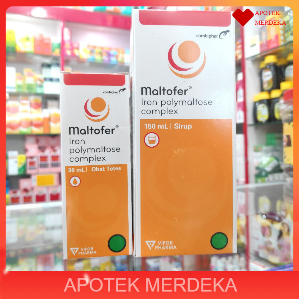 Maltofer Drop/Sirup Vitamin Tambah Darah Bayi/Anak