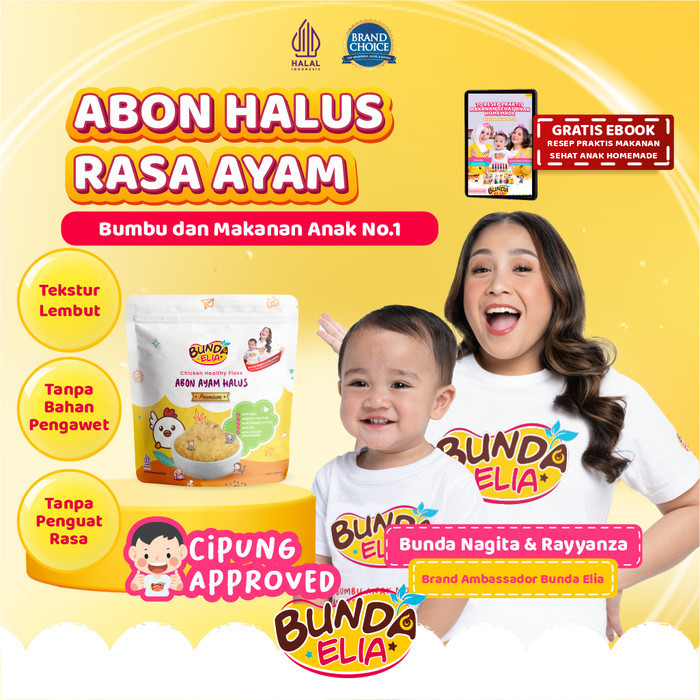 

HEMAT! Bumbu Bunda by Elia Abon Ayam Non MSG Non Pengawet Abon Halus Lembut