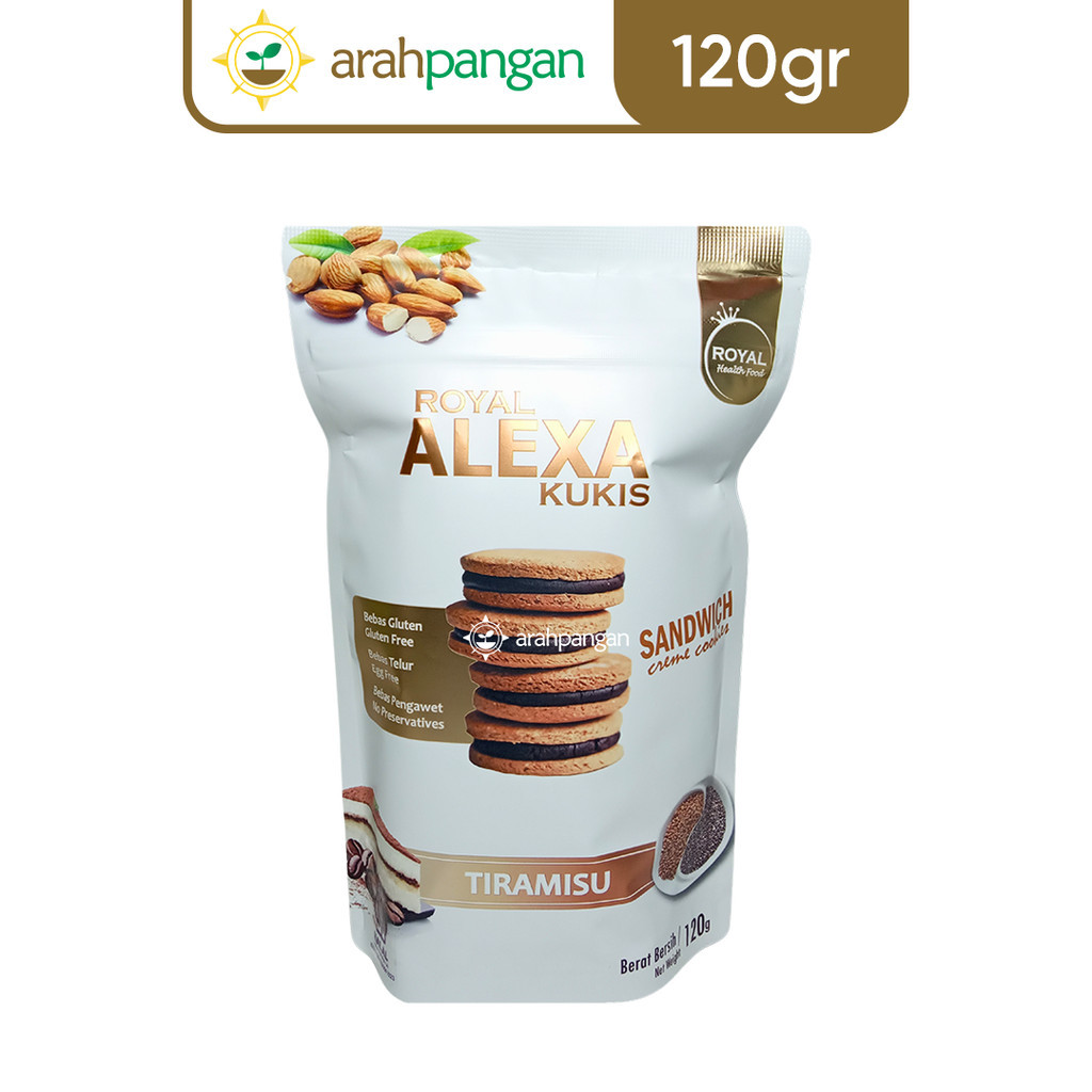 

SANDWICH Cookies TIRAMISU Alexa 120gr Gluten Free