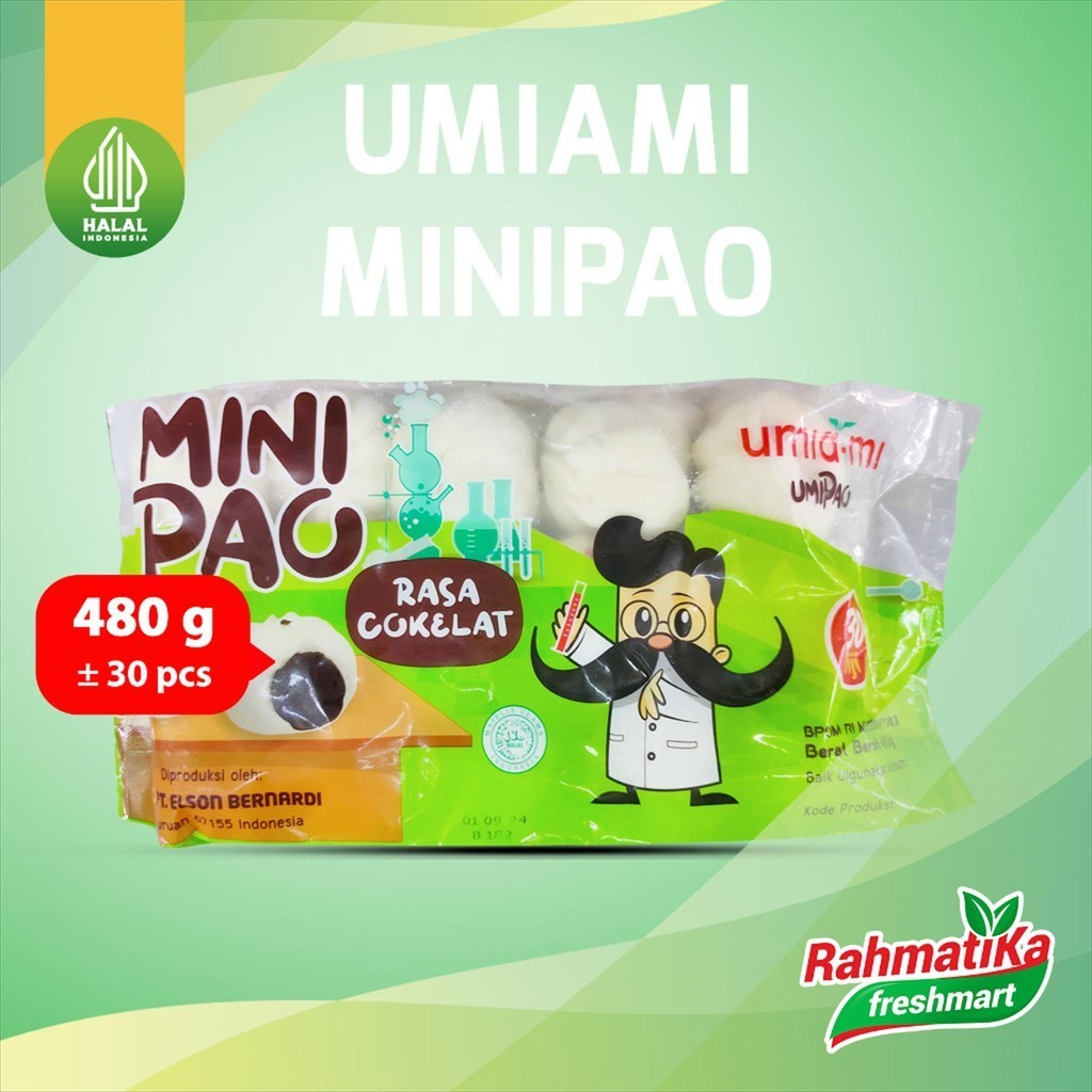 

UMIAMI Minipao Rasa Cokelat Isi 30 pcs 480 gr