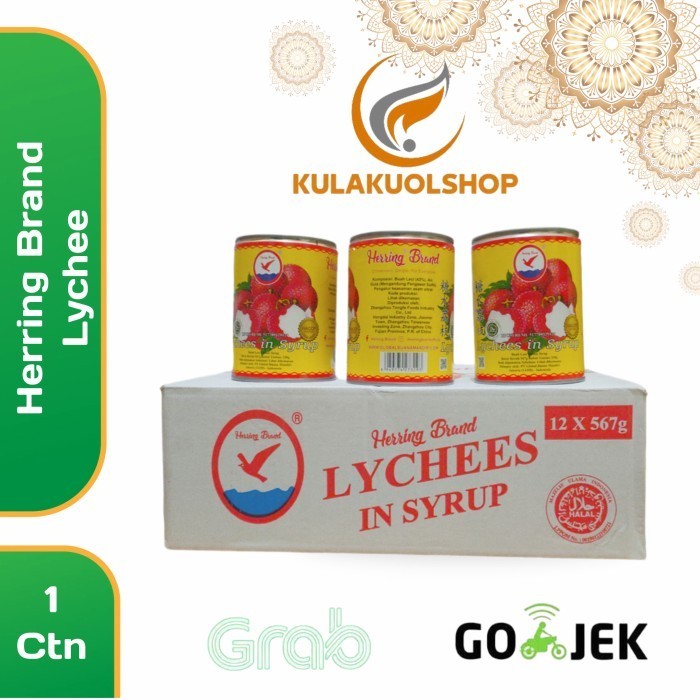 

HARGA TERJANGKAU Herring Brand Leci Kaleng / lychee in syrup 567gr - 1Ctn