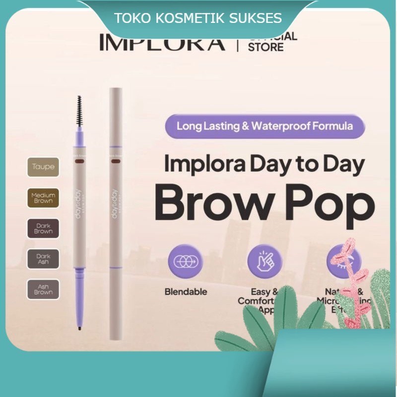 IMPLORA DAY TO DAY BROW POP | eyebrow IMPLORA