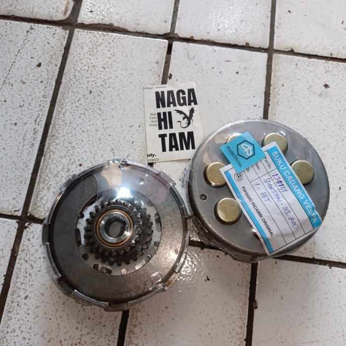 kopling set Vespa Spartan Excel 200 gigi 23 per 7 kopling gede ricambi