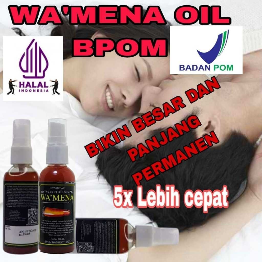 MINYAK WA`MENA OIL minyak pembesar penis obat pembesar kelamin pria pembesar alat vital laki mr p