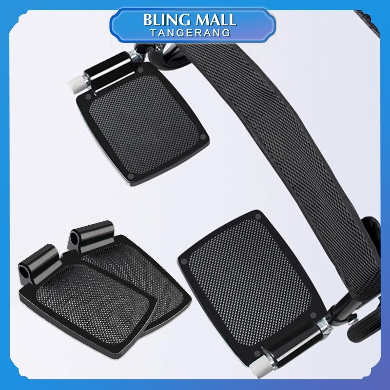 Injakan Kursi Roda Plastik Sandaran Kaki Kursi Roda Sparepart Kursi Roda