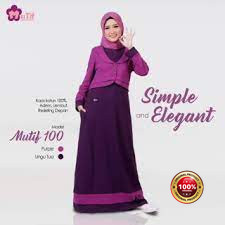 Mutif 100 / Gamis mutif dewasa / Gamis mutif murah / Gamis murah