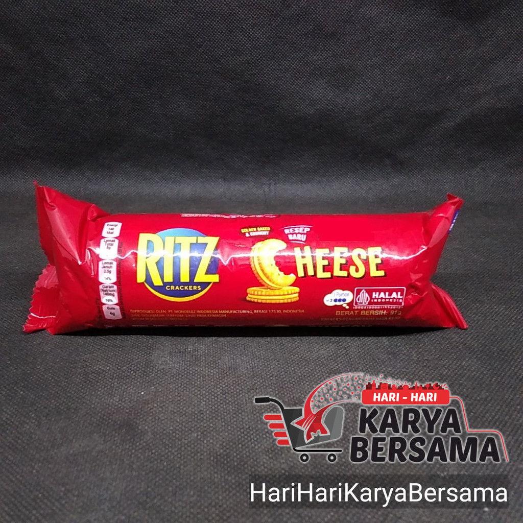 

RITZ CRACKERS CHEESY & CREAMY 91GR