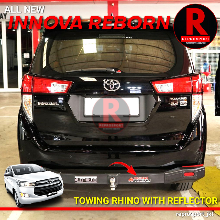 Towing Bar Rhino Bumper Guard Tanduk Belakang Innova Reborn