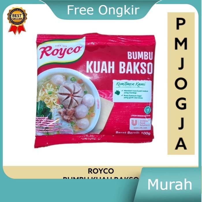 

Royco Kuah Bakso 100G / kaldu kuah bakso instan 100 gram