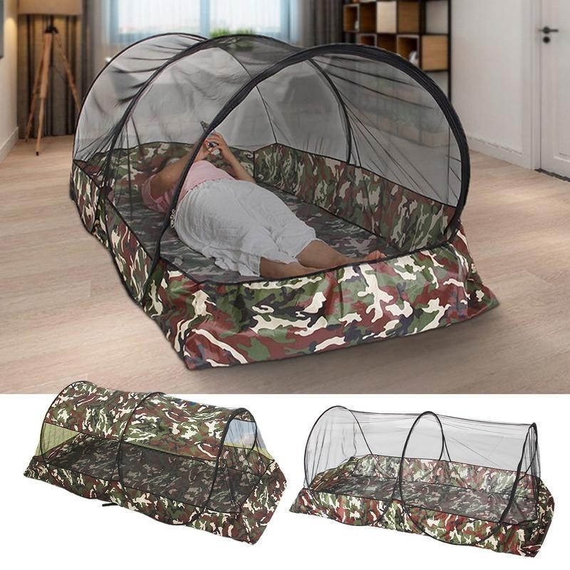 

Camping Mosquito Net Tarp Tents Waterproof Travel Folding Portable For Trips Outdoor Garden Single-door Dormitory Anti-mosquito