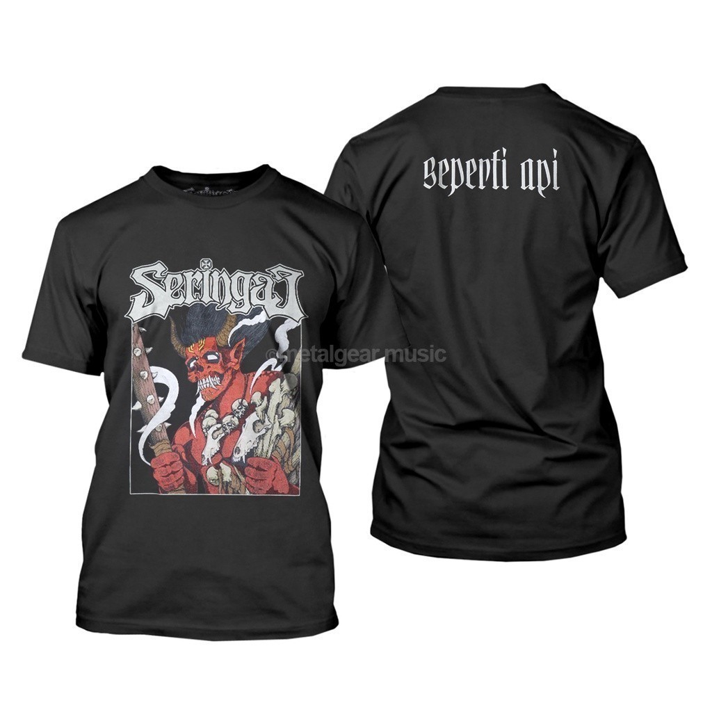 ORIGINAL SERINGAI - SEPERTI API TSHIRT 【Ori】