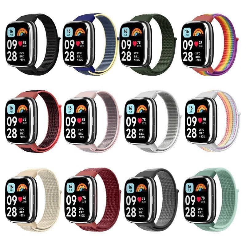 Nylon Strap Bracelet Breathable Replacement for Redmi Watch 3 Active