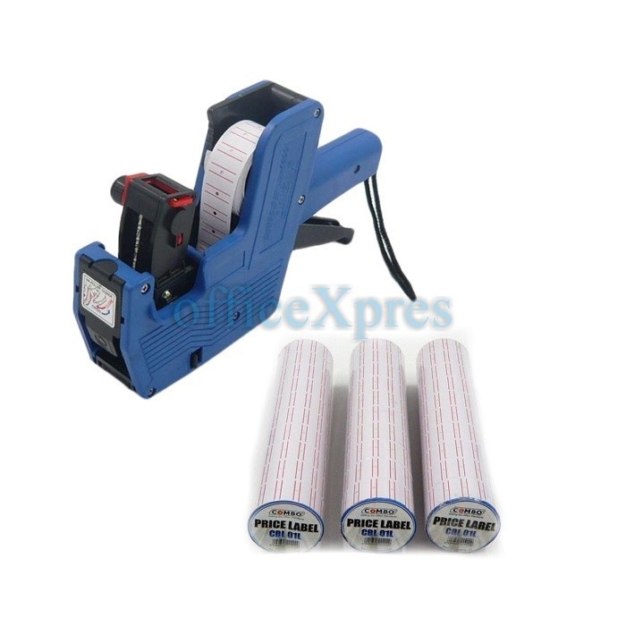 

Mesin Alat Label Harga 2 baris 8 digit / Mesin Alat Label Harga 1 baris / Price Label / label Harga OPL Labeller Origin / Refill Label Harga isi (10 Roll)