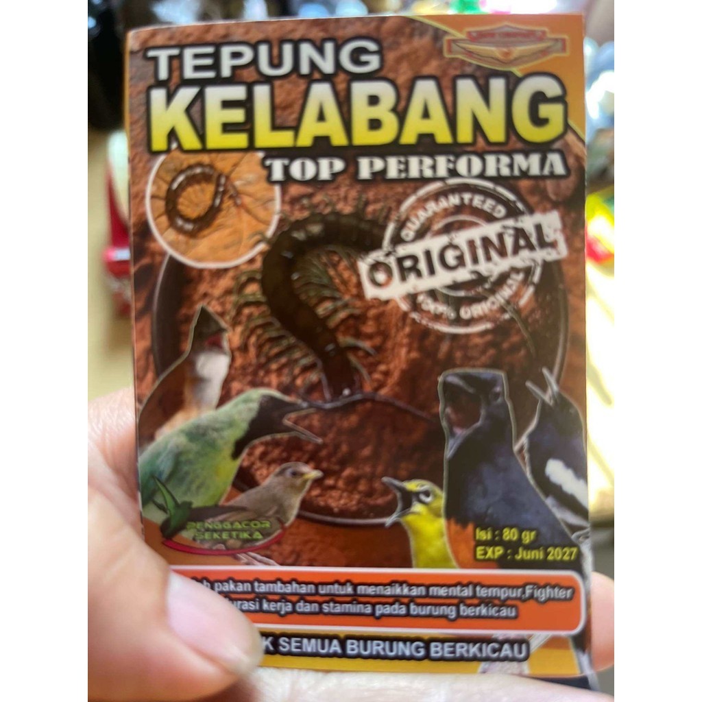 

Af'Al birdshop - tepung kelabang 12 pcs