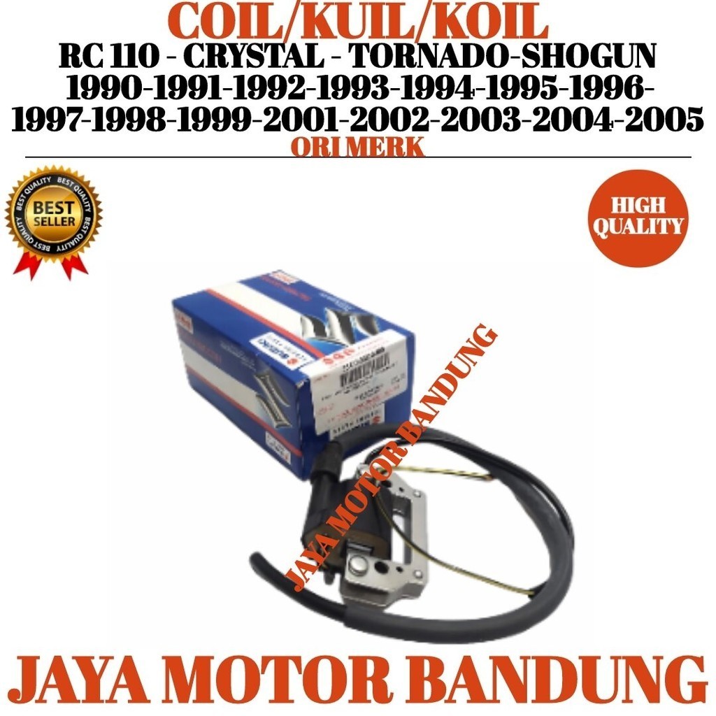 KOIL RC 100 KOIL RC80 KOIL RC 100 ORIGINAL KUIL CRYSTAL -TORNADO- SHOGUN -A100