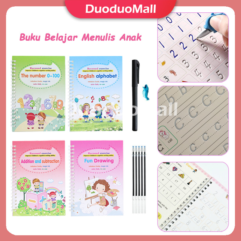 

Buku Belajar Menulis Anak/Magic Practice Book