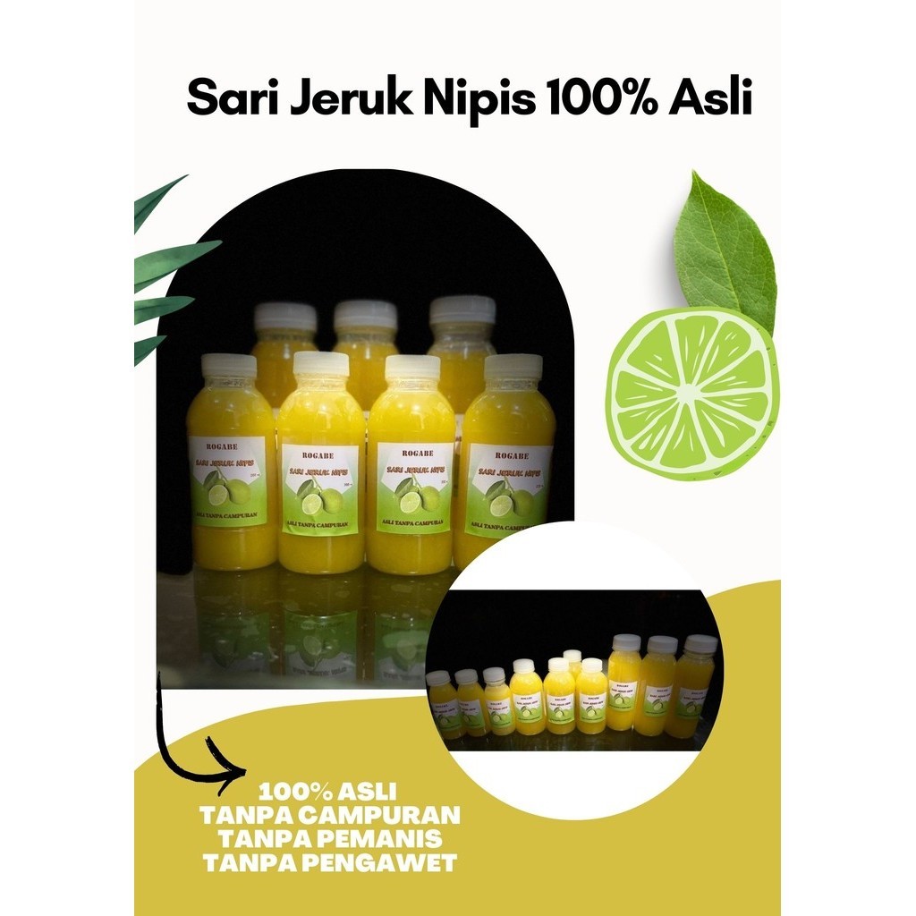 

Perasan Jeruk Nipis 100% Murni / Sari Jeruk Nipis / Original / M N