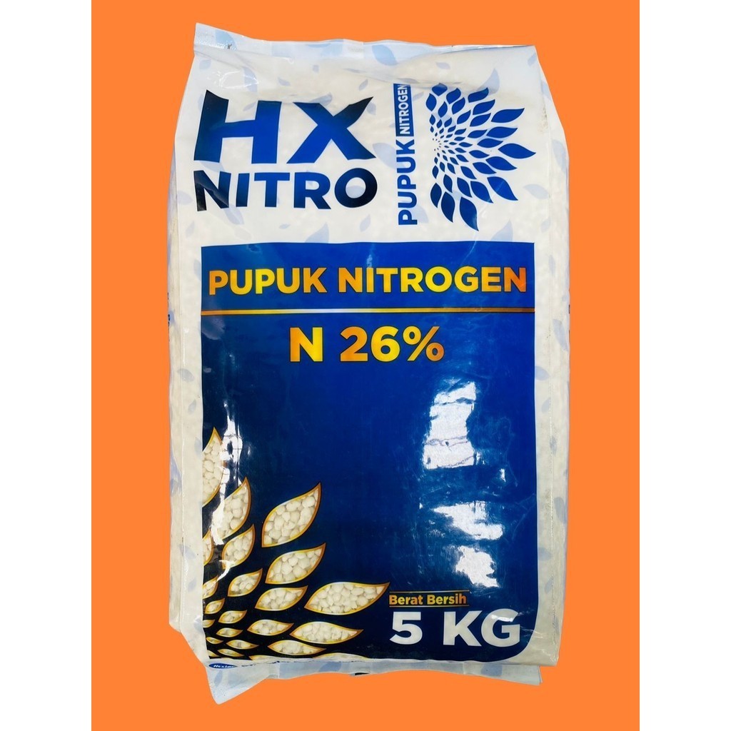 Pupuk urea nitrogen HX NITRO isi 5kg dari HEXTAR FERTILIZER