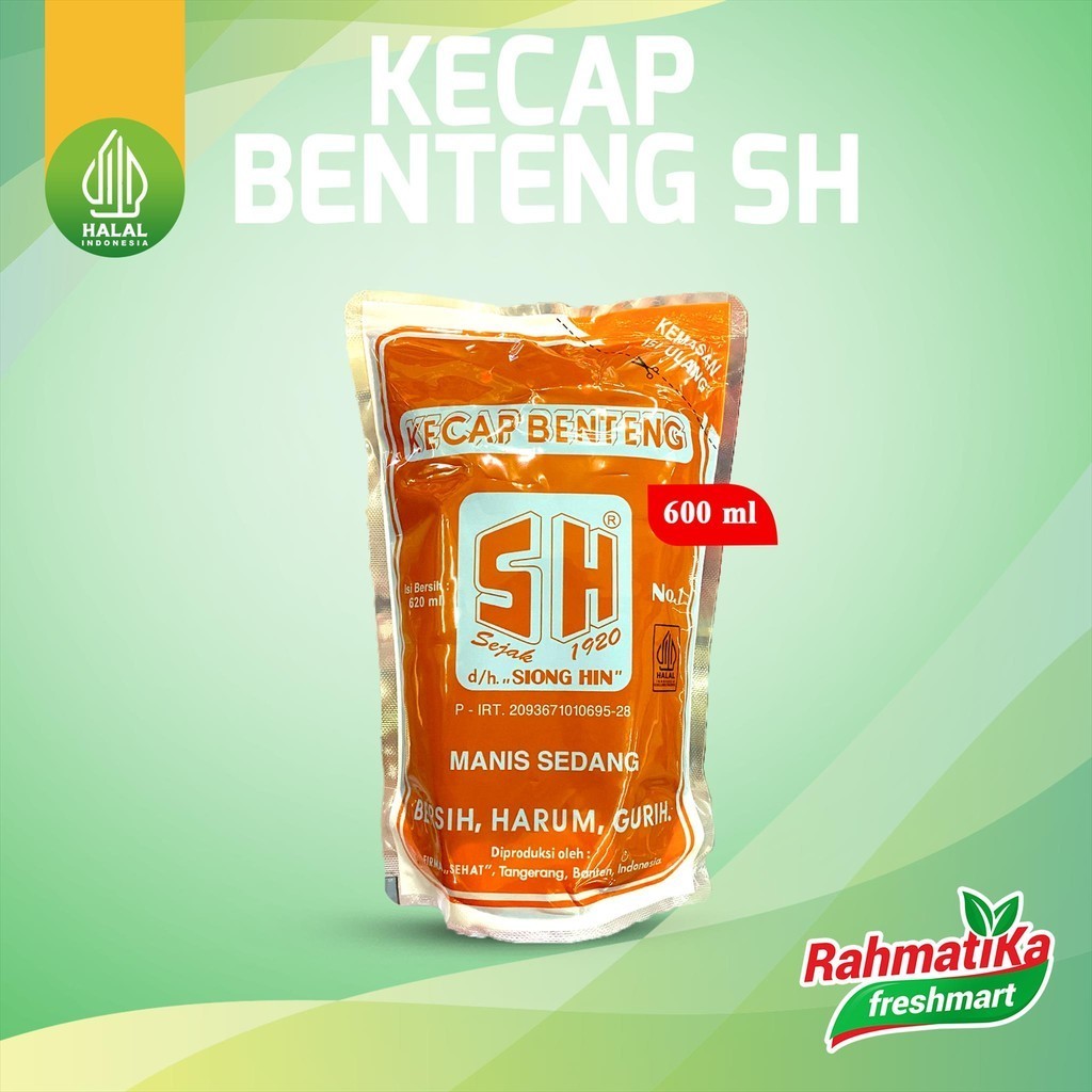 

Kecap Benteng SH Refill 600 ml