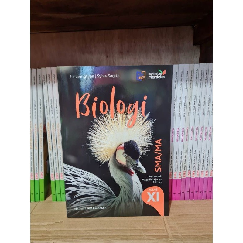 PROMO NEW Buku SMA Biologi Kelas 11 XI Erlangga Kurikulum Merdeka