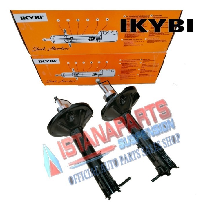 PAKET Shockbreaker Merk IKYBI Calya / Sigra Depan Belakang Original Asli