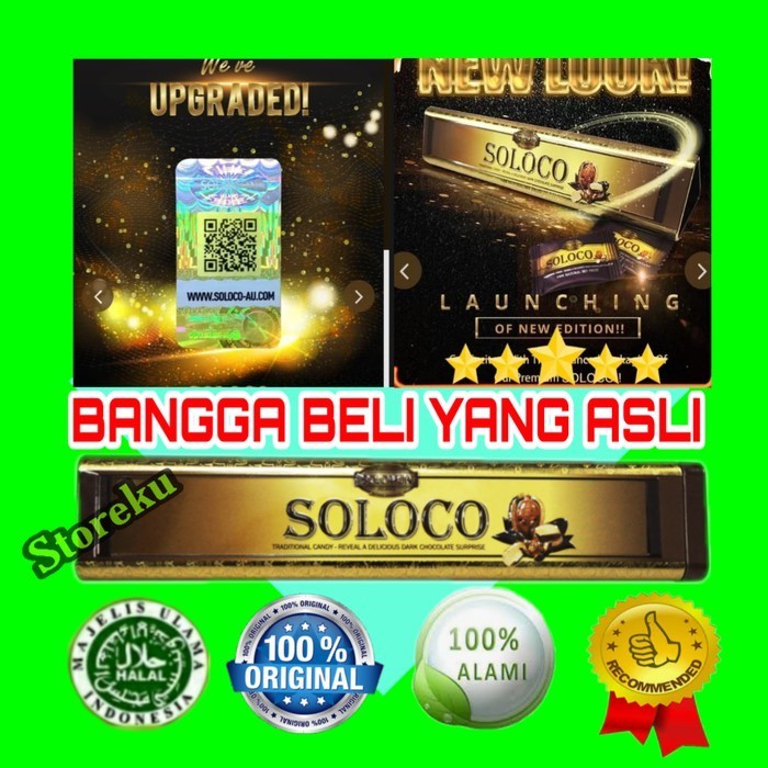 New   soloco AU original (bangga beli yang asli)  Terbukti