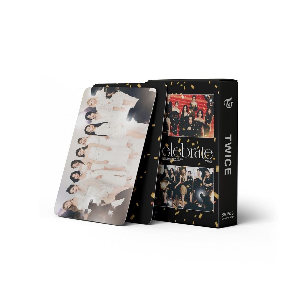 

Kpop girls photocards New album CELEBRATE lomo cards 2021 festa photo cards