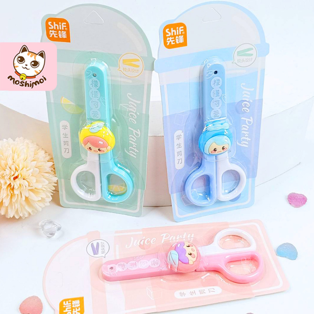 

Gunting Anak Mini / Scissors Lucu / Gunting + Tutup Fruit Boy & Girl