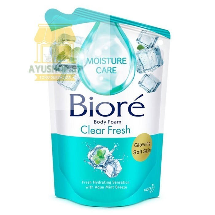 

SABUN BIORE REFILL 220ML/250ML - CLEAR FRESH - AYUSHOP57