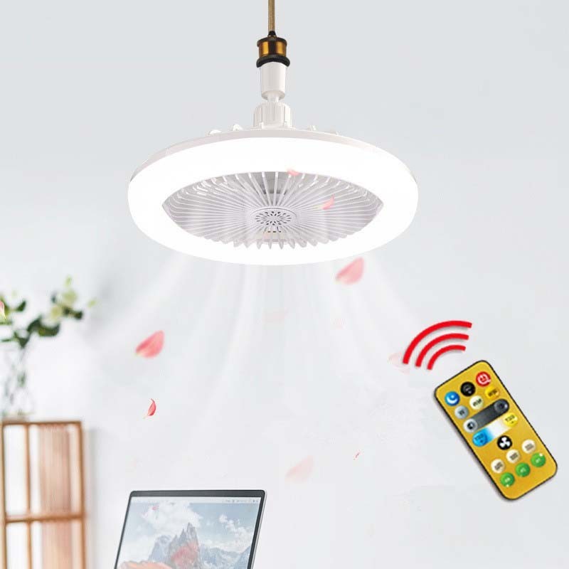 (FYA) Lampu Kipas Gantung + Remote AC Lampu Plafon Remote Control LED Lampu Kipas Lampu Ruang Tamu
