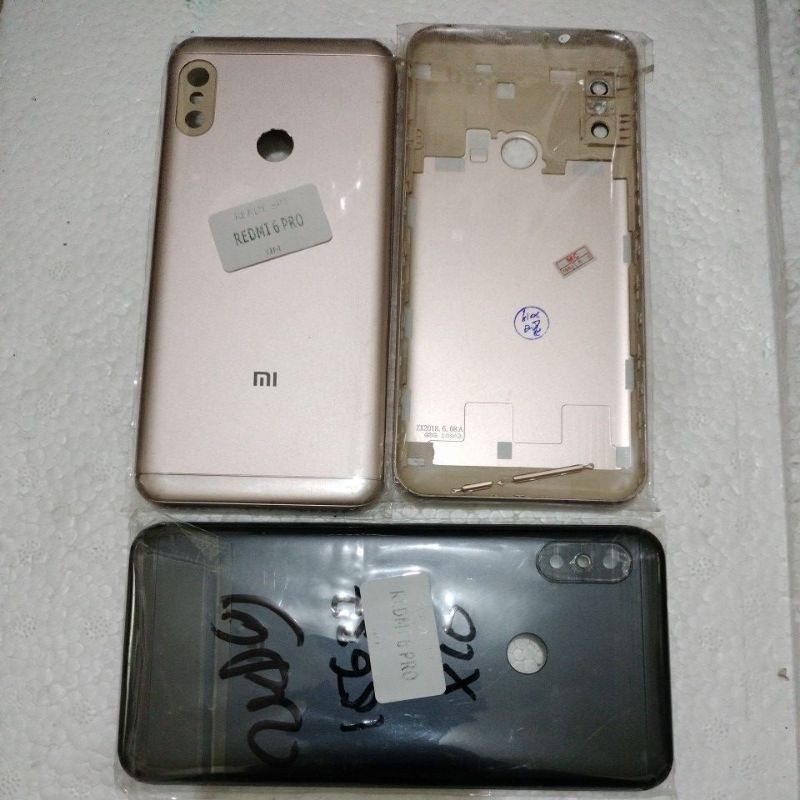 TUTUP XIAOMI BACKDOOR XIAOMI TUTUP BLAKANG XIAOMI 6PRO/REDMI 6PRO