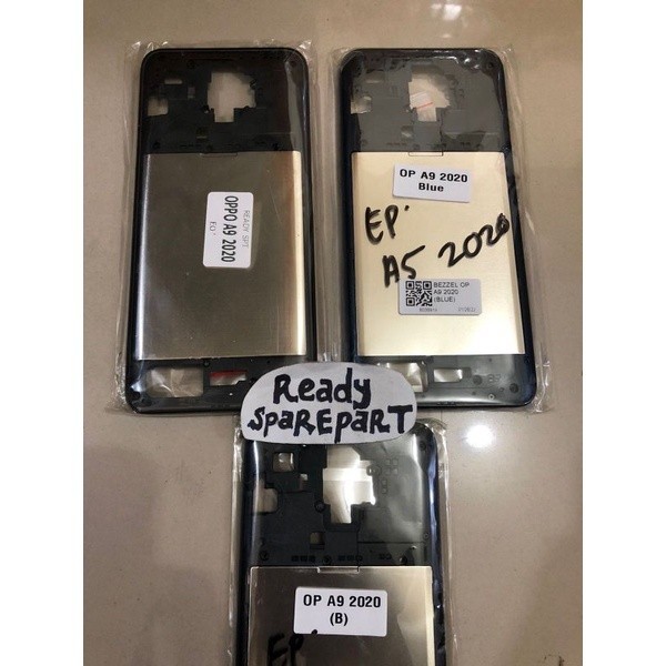bezzel tutup mesin tulang tengah oppo a5 2020/a9 2020