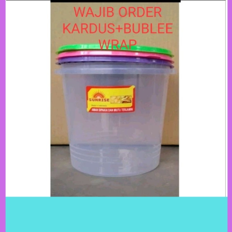 Tempat kerupuk 10Liter 16 Liter / Toples kerupuk 10Liter 16Liter / Toples Plastik 10Liter 16Liter