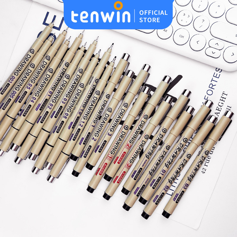 

Brush Pen Soft Tip-PIGMA MICRON DRAWING PEN BLACK INK Brush Pen Soft Tip - Art Markers Hard Tip/soft tip marker for art drawing-tenwin offical