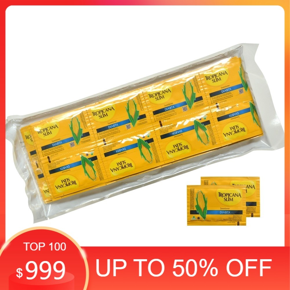 

Tropicana Slim isi 80 sachet Nol kalori cocok unutk diabetes