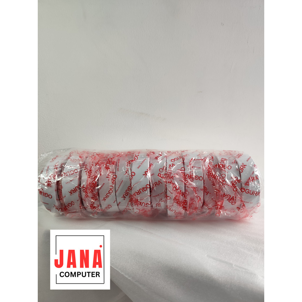 

SOLASI DOUBLE TAPE OGURA 1 INCH 12 YARD (24MM x 10M) - DOUBLE TAPE DENGAN DAYA TAHAN BERKUALITAS TINGGI