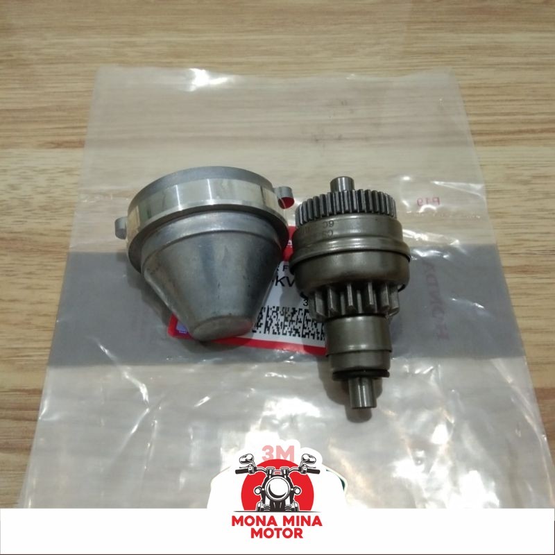 Gigi Starter Pinion Stater Starter Granat Vario Beat KVB KVY Tutup Granat Vario Beat Scoopy Spacy KV