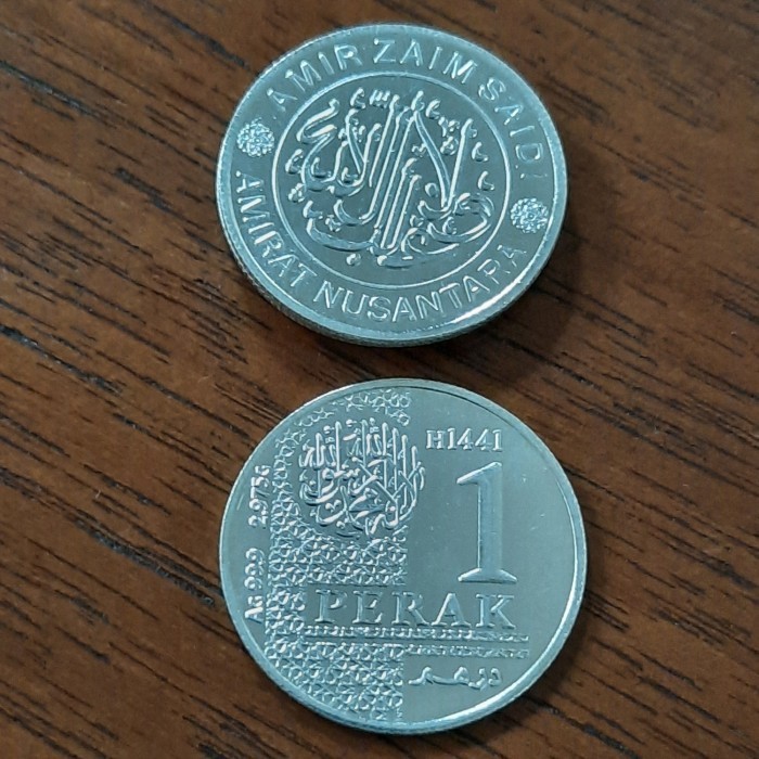 LOGAM MULIA KOIN PERAK 1 DIRHAM WAKALA AMIR ZAIM ZAIDI FINE SILVER COIN (BS)
