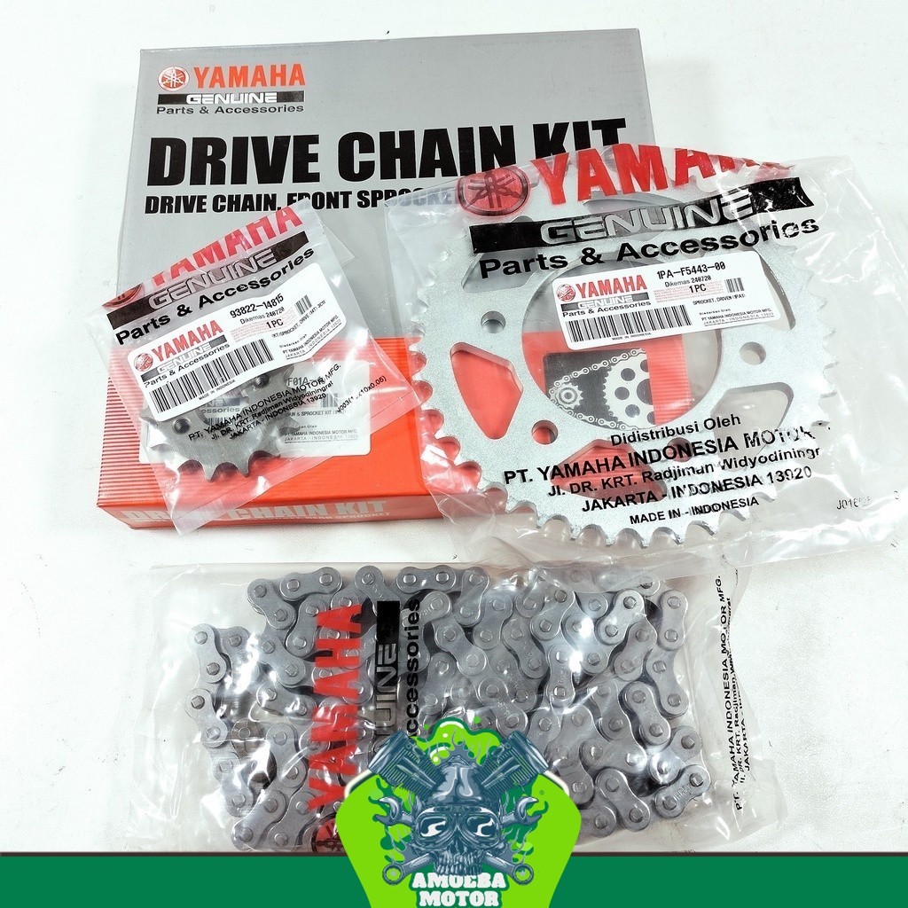 GEAR SET YAMAHA NEW VIXION / GEAR SET VIXION NEW KODE PART 1PA Ori